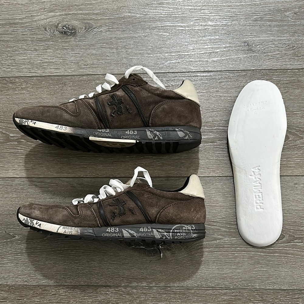 Premiata Men's Brown Sneakers